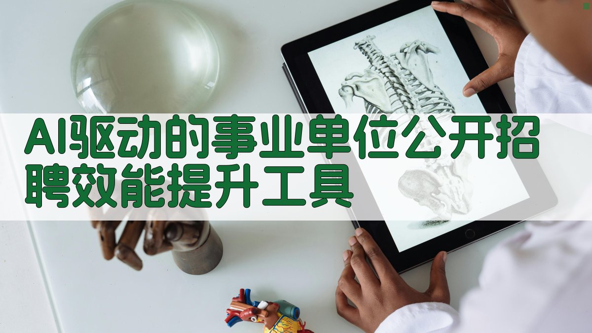 AI驱动的事业单位公开招聘效能提升工具