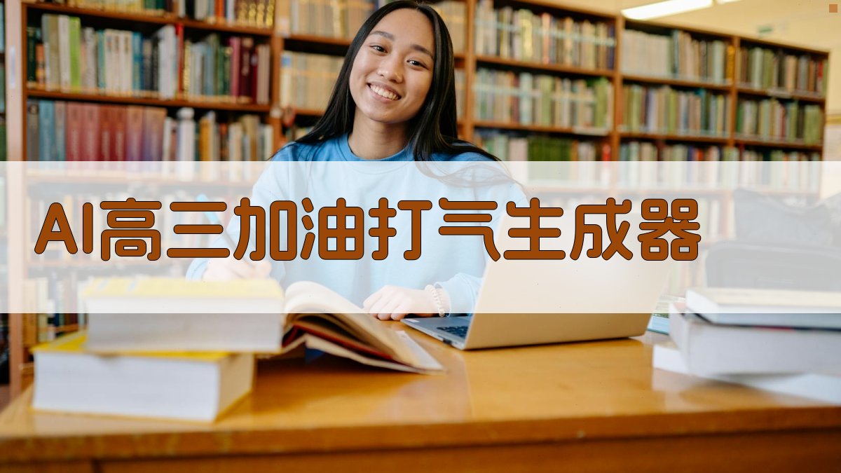 AI高三加油打气生成器