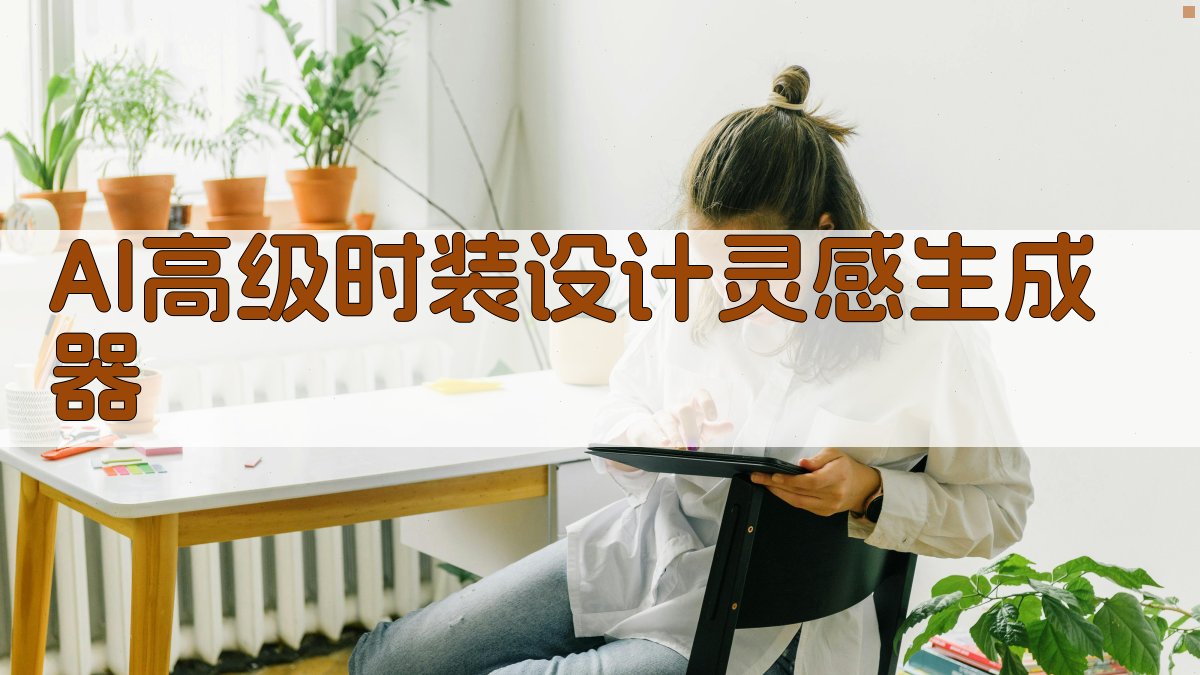 AI高级时装设计灵感生成器