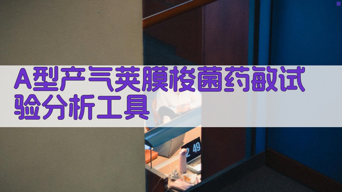 A型产气荚膜梭菌药敏试验