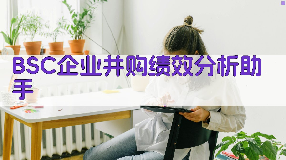 BSC企业并购绩效分析助手