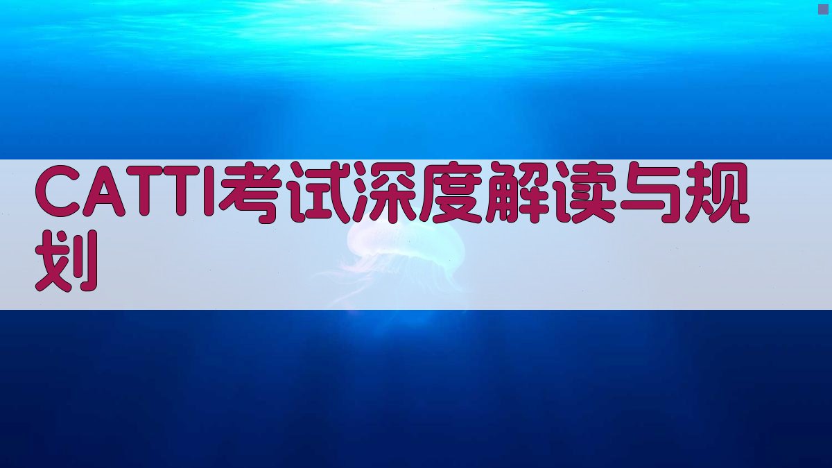 CATTI考试深度解读与规划