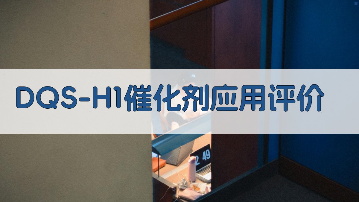 DQS-H1催化剂应用评价研究助手