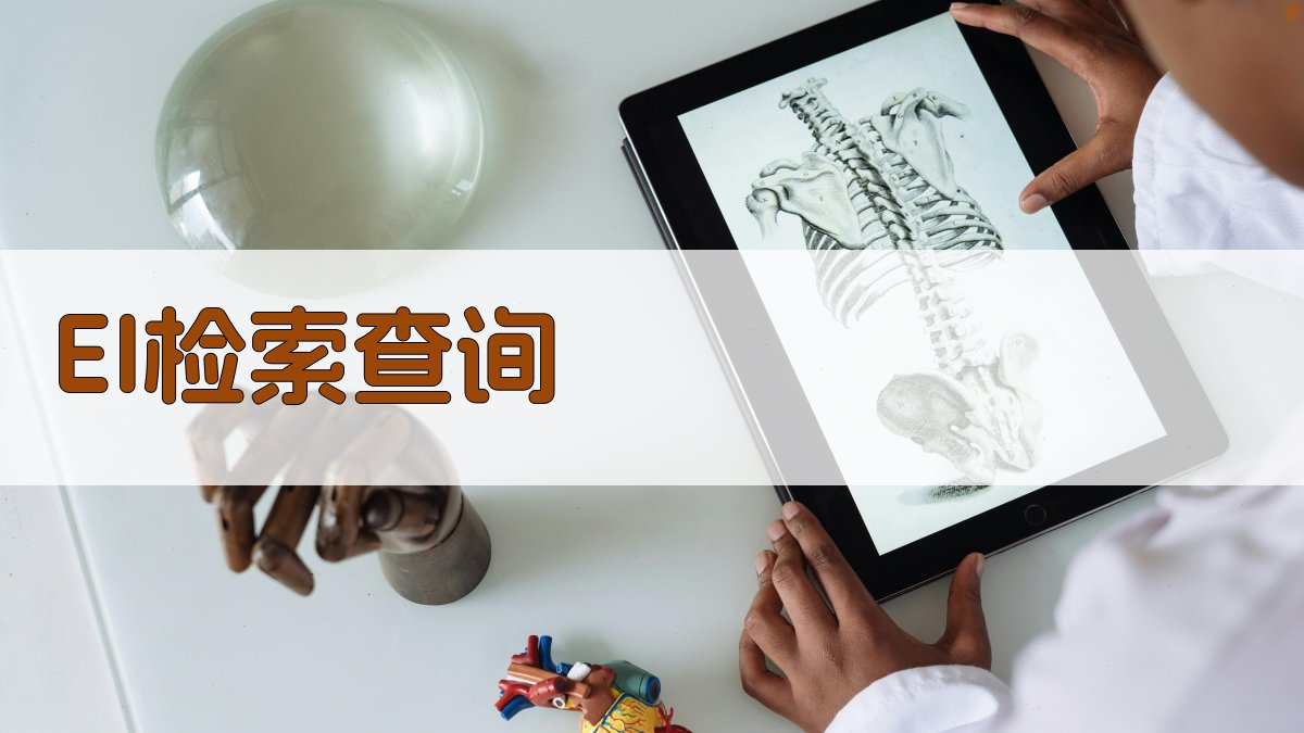 EI检索查询
