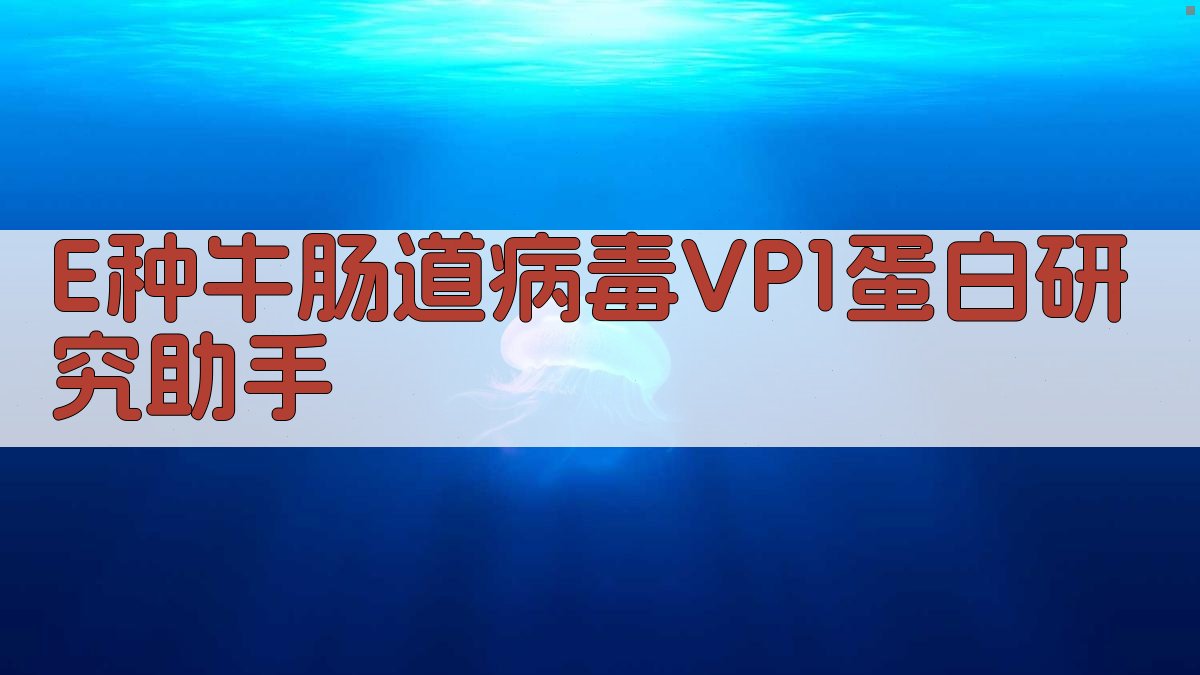 E种牛肠道病毒VP1蛋白研究助手