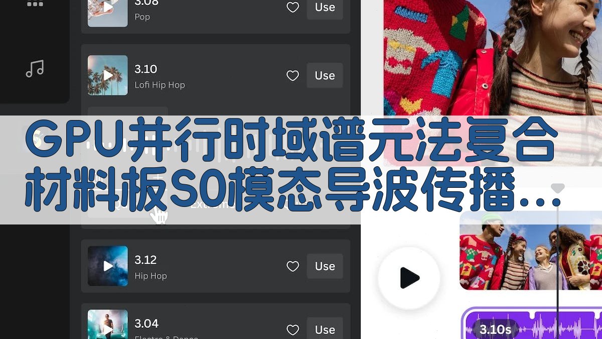 GPU并行时域谱元法复合材料板S0模态导波传播特性研究