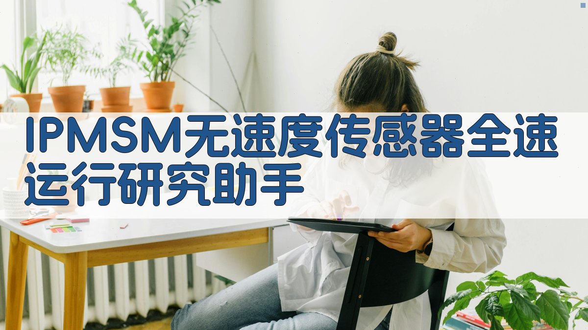IPMSM无速度传感器全速运行研究助手