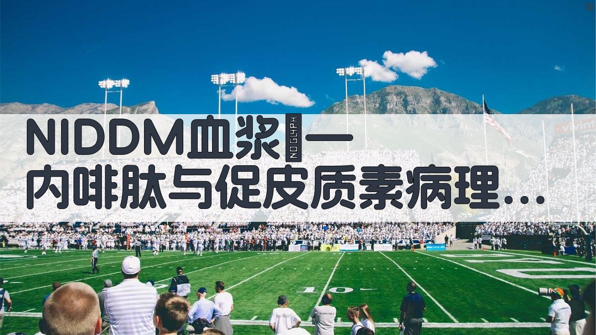 NIDDM病理分析