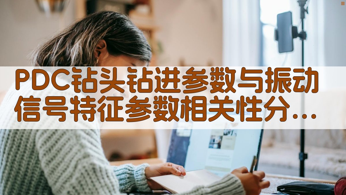 PDC钻头钻进参数与振动信号特征参数相关性分析工具