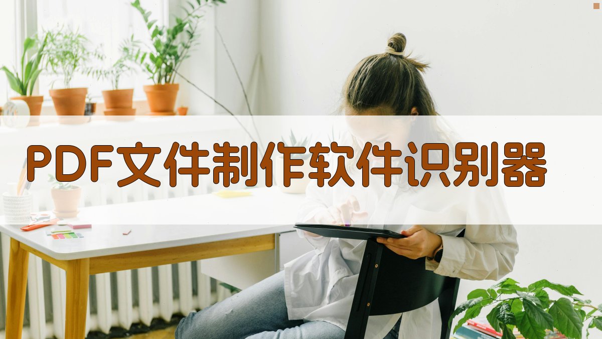 PDF制作软件识别器