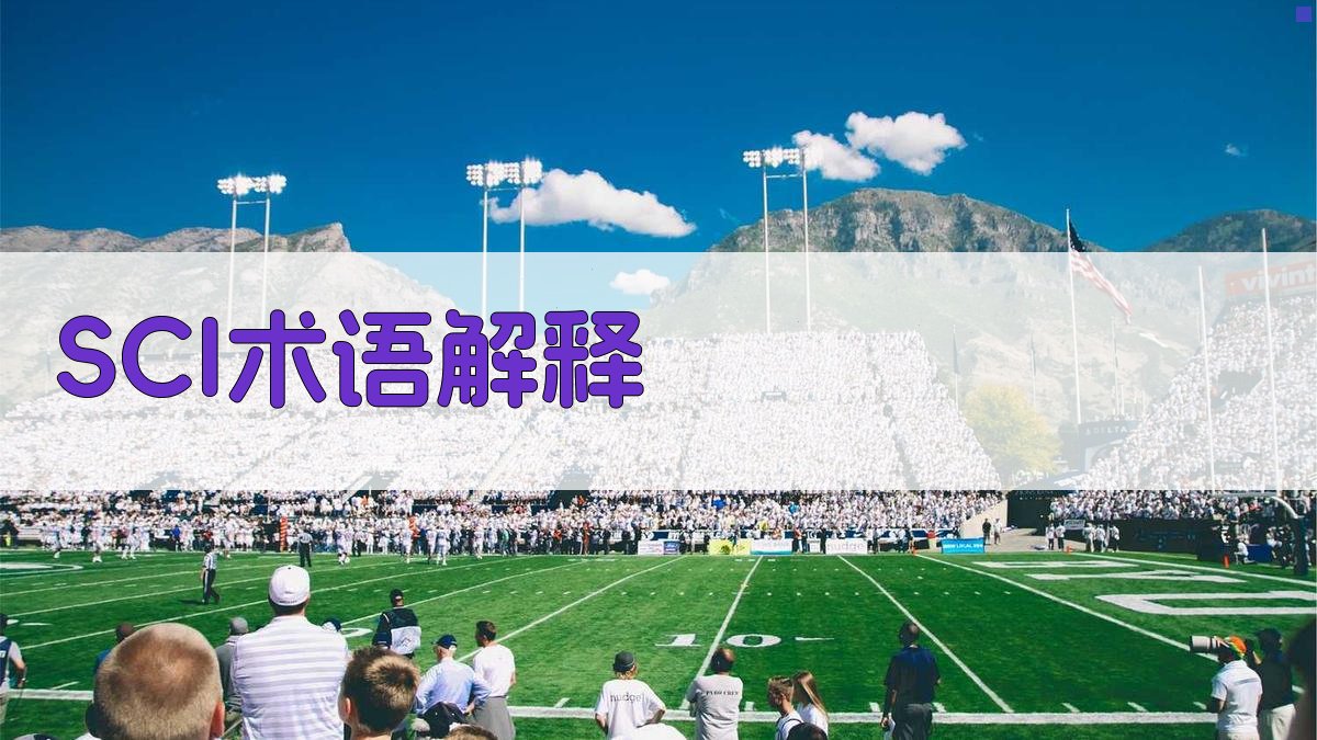 AI智能SCI术语含义解释器