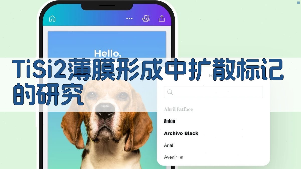 TiSi₂薄膜形成中扩散标记的研究