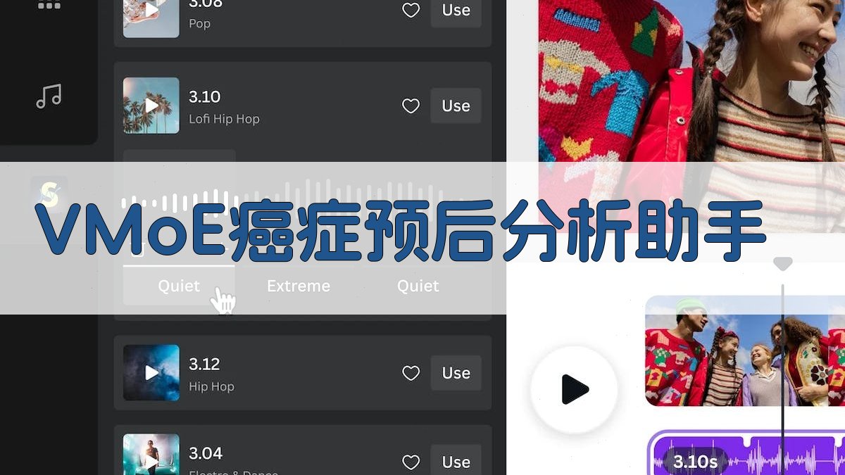 VMoE癌症预后分析助手