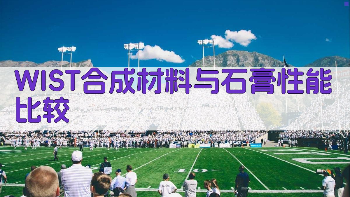 WIST合成材料与石膏性能比较