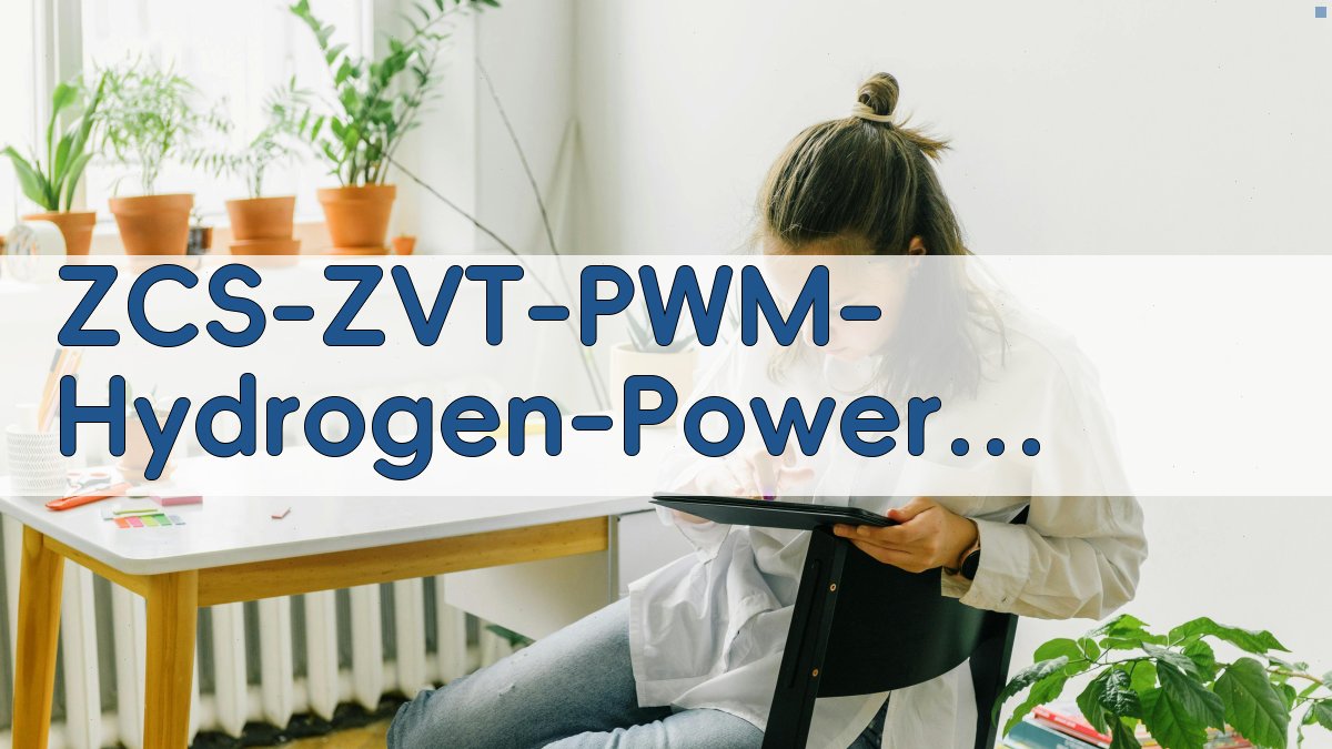 ZCS/ZVT-PWM制氢电源设计助手