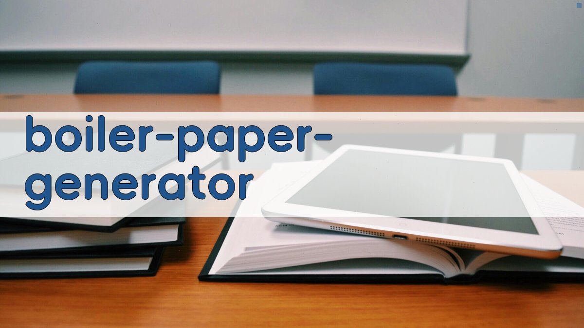 AI锅炉论文生成器