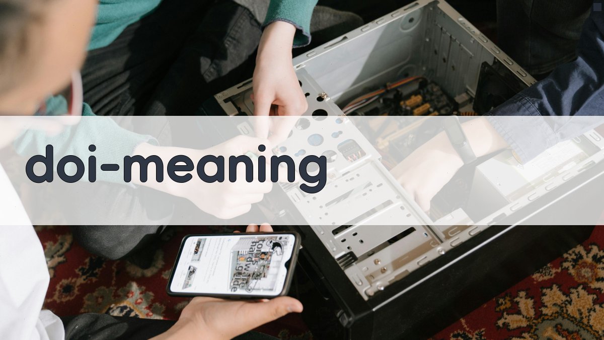 DOI论文含义解析工具