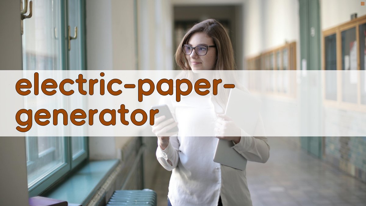 AI电工论文写作助手