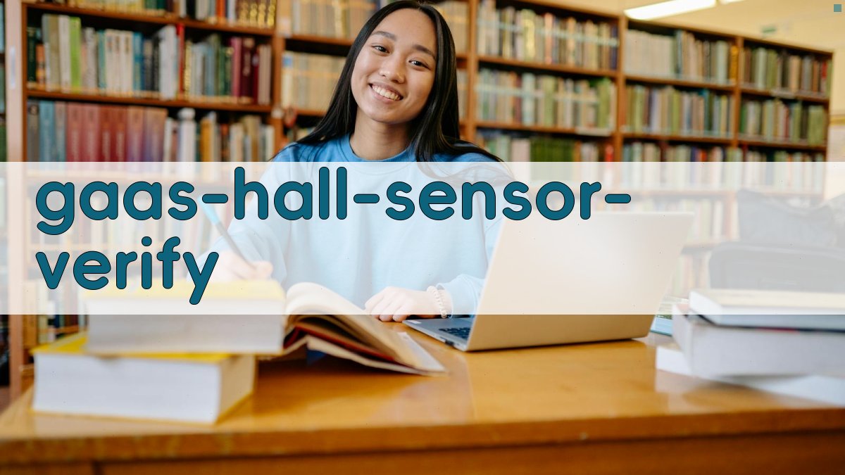 GaAs霍耳磁敏元件研发成果验证