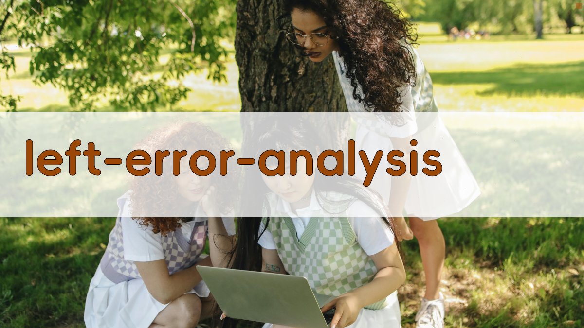 左倾错误分析工具