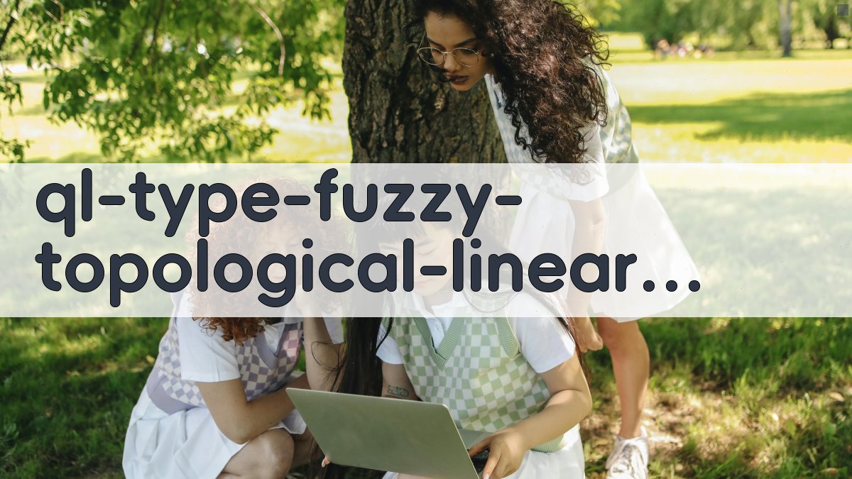 (QL)型Fuzzy拓扑线性空间研究助手