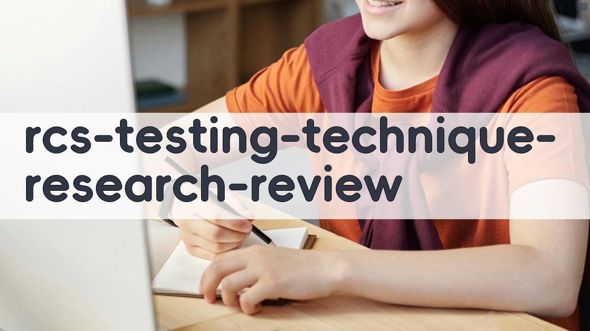 AI一键生成RCS测试技术研究综述