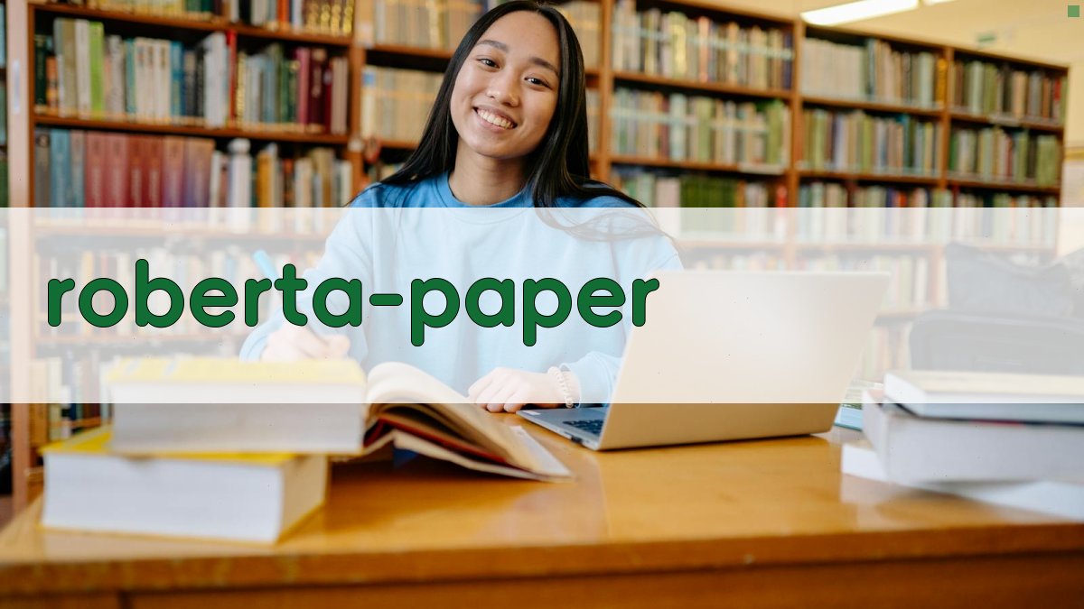 AI RoBERTa论文分析助手