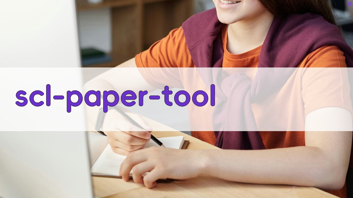 AI SCL论文查询工具