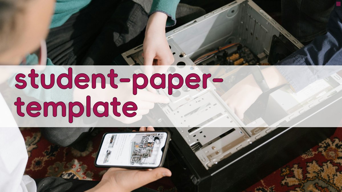 AI学生论文模板生成器