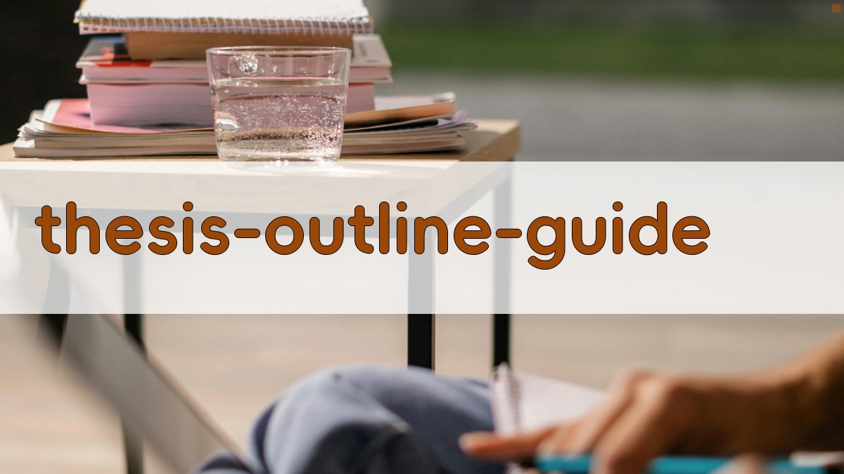 论文大纲指导工具