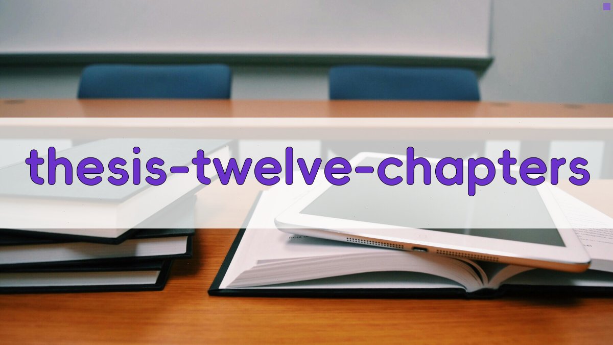 论文十二章结构生成器