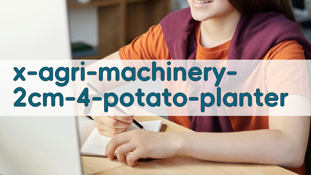 2CM-4马铃薯种植机