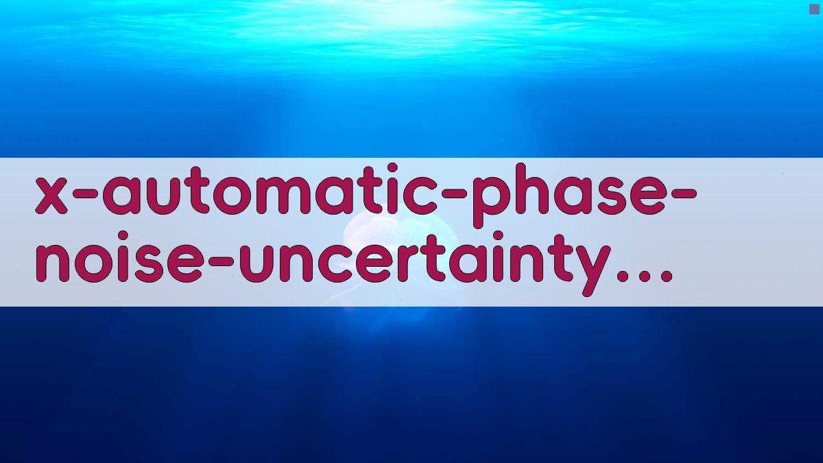 相位噪声自动频域测量系统及其不确定度估计