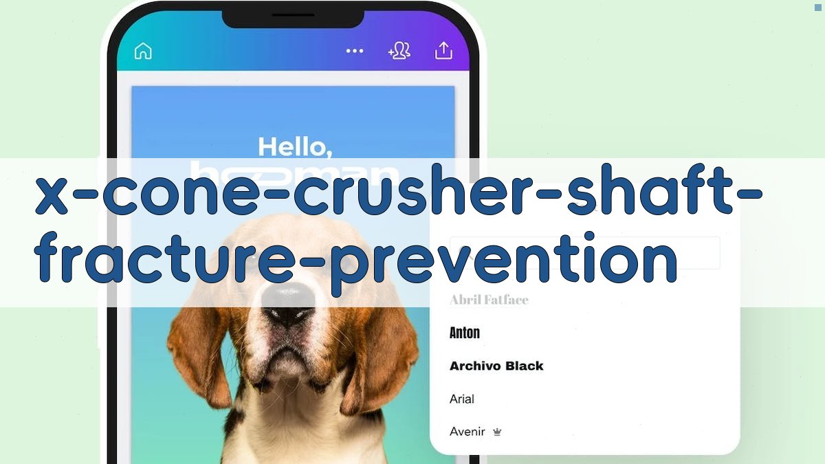 圆锥碎矿机断轴事故分析