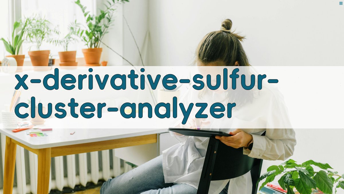 导数光谱法测定原子簇化合物中硫