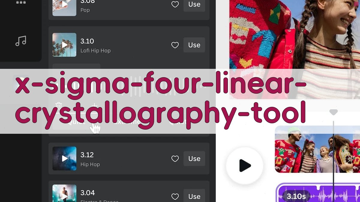 ∑4关系晶体结构测定