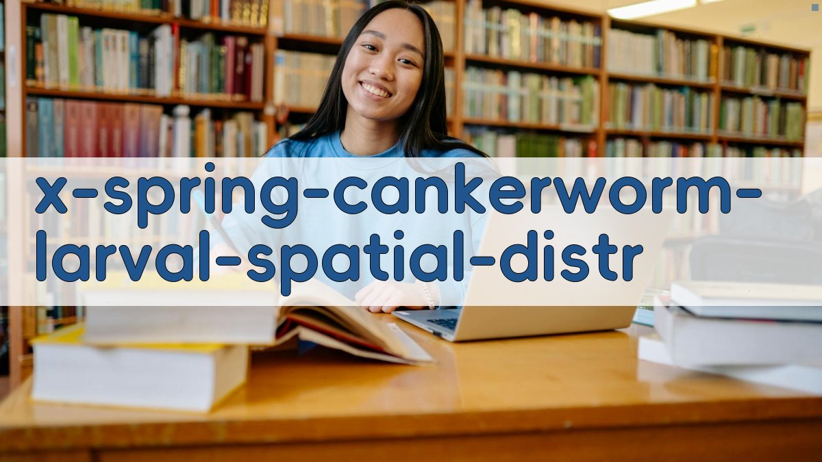 AI春尺蠖幼虫林间分布型分析