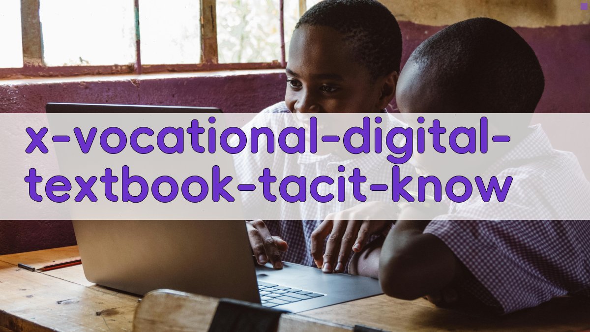 AI职业教育教材隐性知识显性化分析