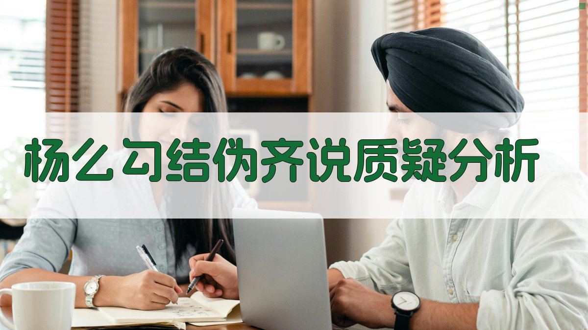 “杨么勾结伪齐”说质疑分析