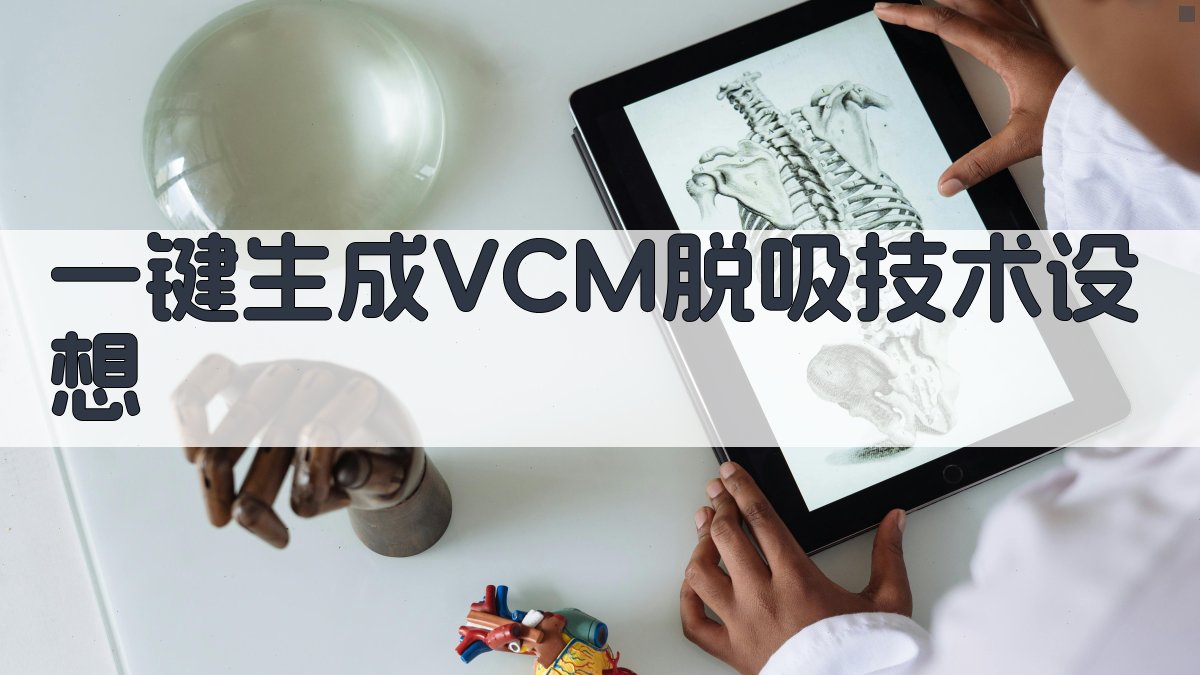 AI一键生成VCM脱吸技术设想