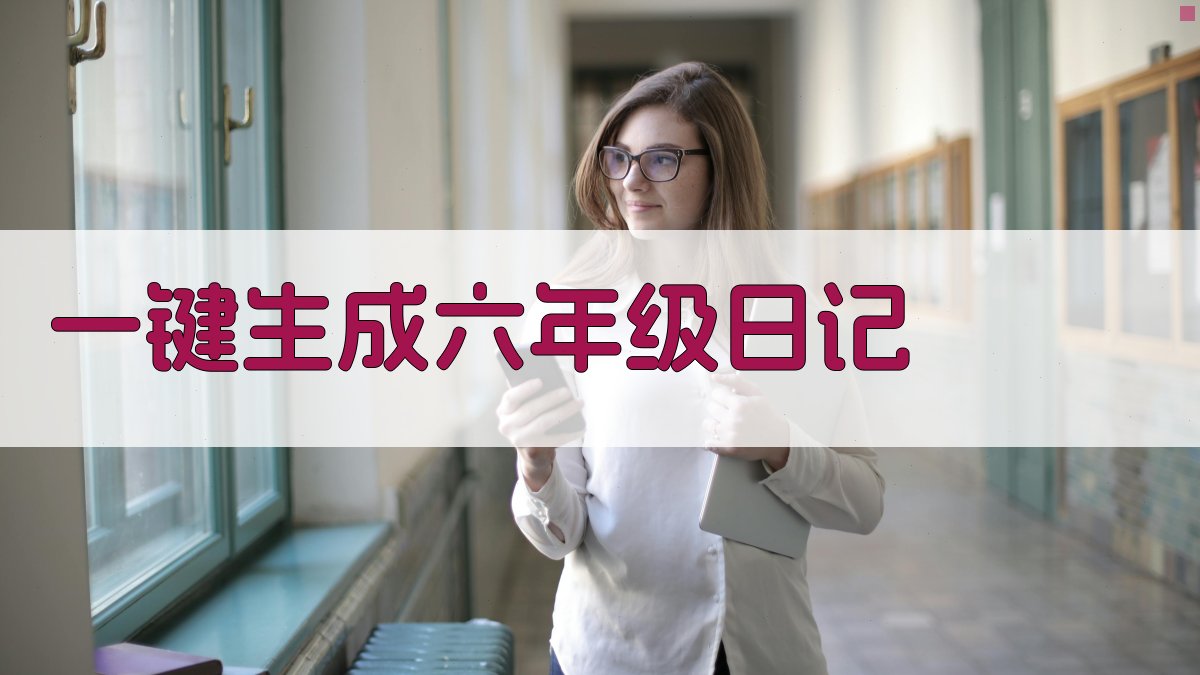AI一键生成六年级日记