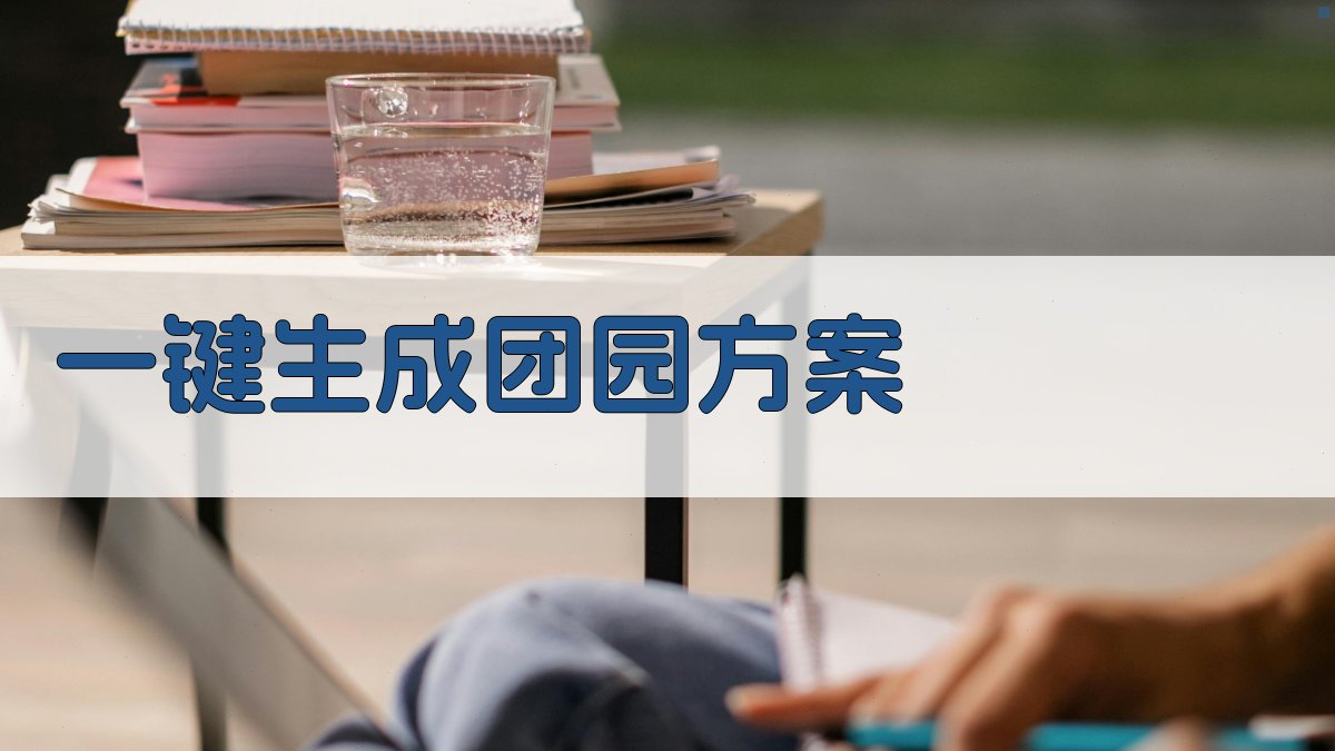 AI一键生成团园方案