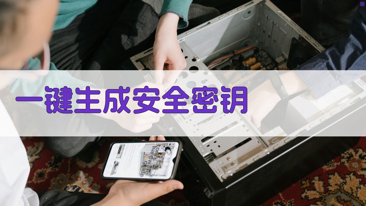 AI一键生成安全密钥