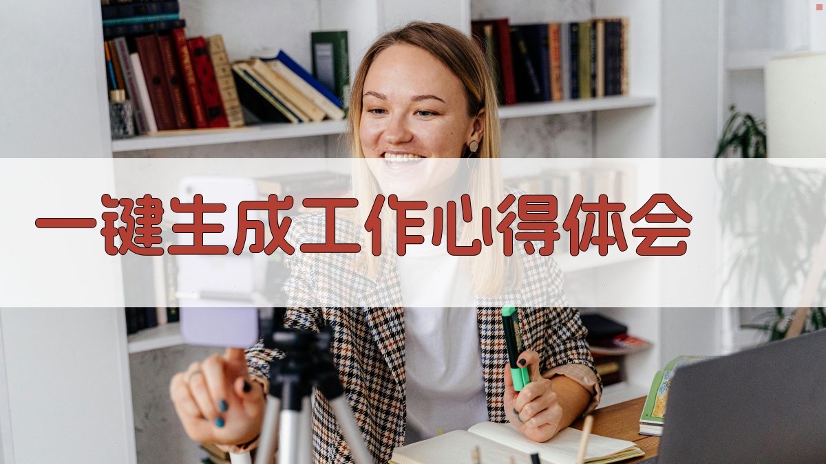 AI一键生成工作心得体会