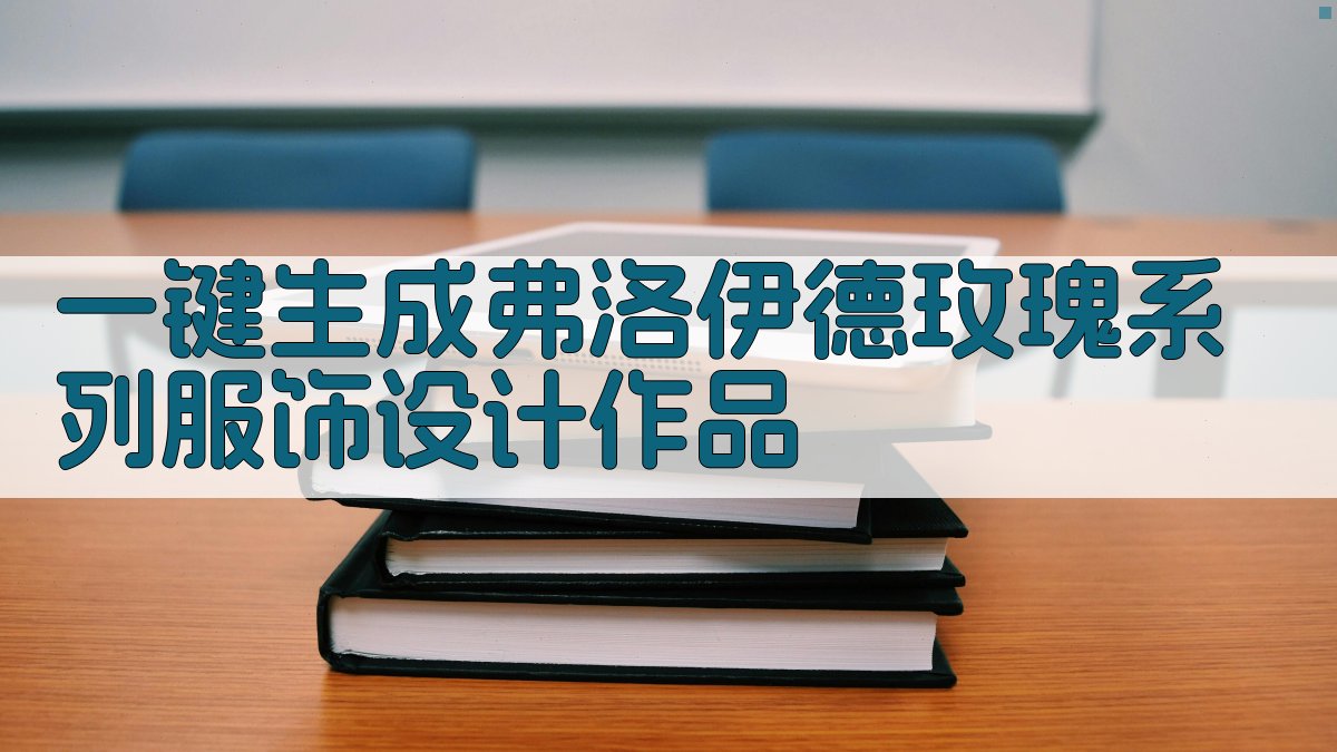 AI一键生成弗洛伊德玫瑰系列服饰设计作品