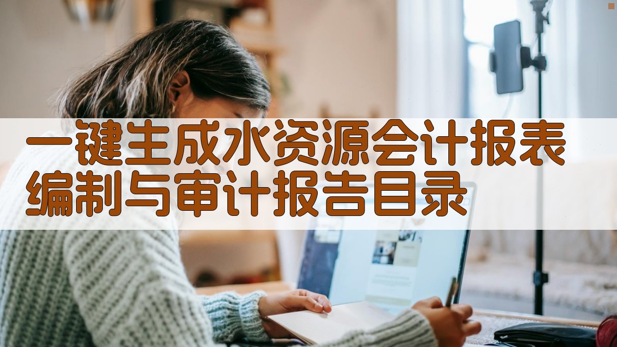 AI一键生成水资源会计报表编制与审计报告目录