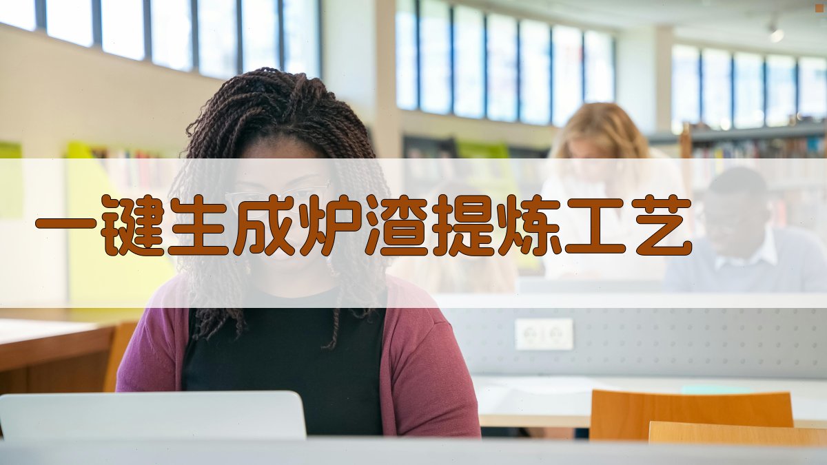 AI炉渣金属提炼工艺生成器