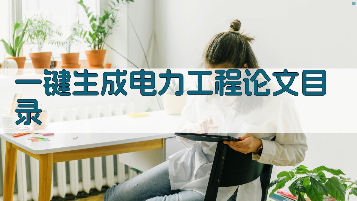 AI一键生成电力工程论文目录