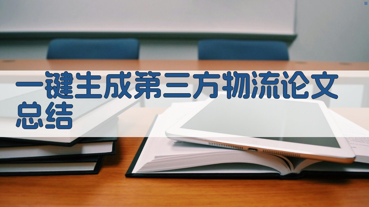 AI一键生成第三方物流论文总结
