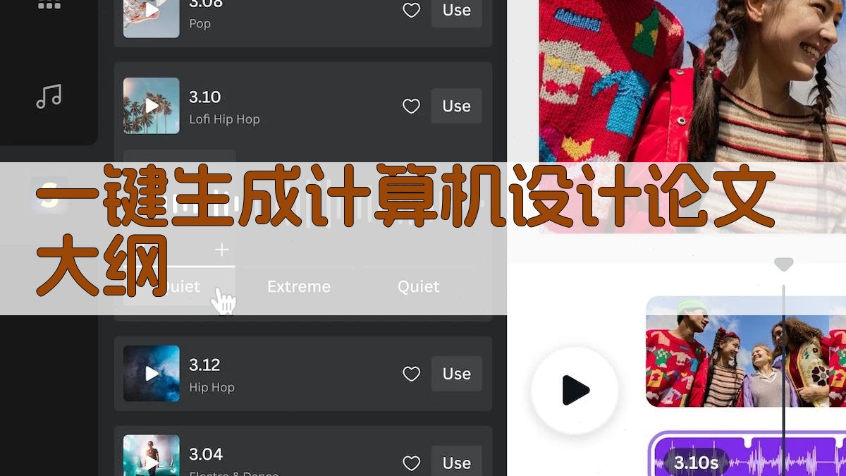 AI一键生成计算机设计论文大纲